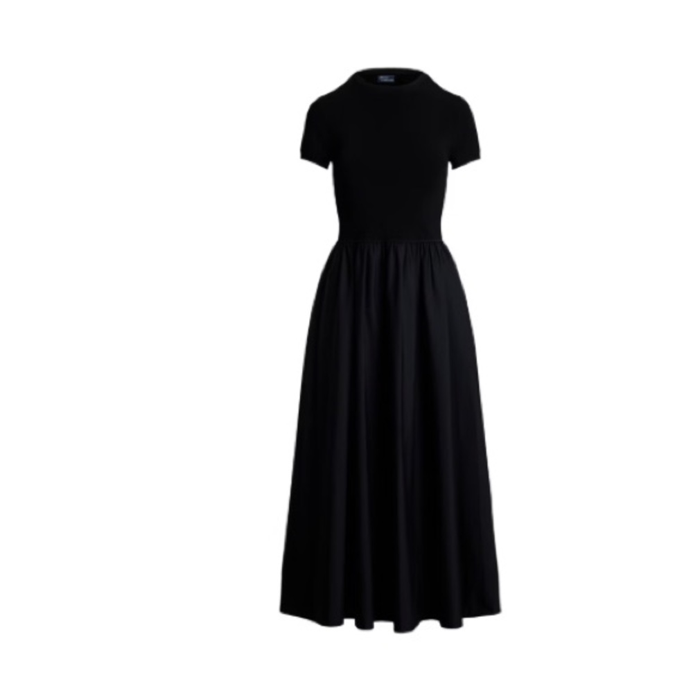 Polo by Ralph Lauren Black Midi Dress - Picture 4 of 6